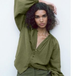 Zara Embroidered Top